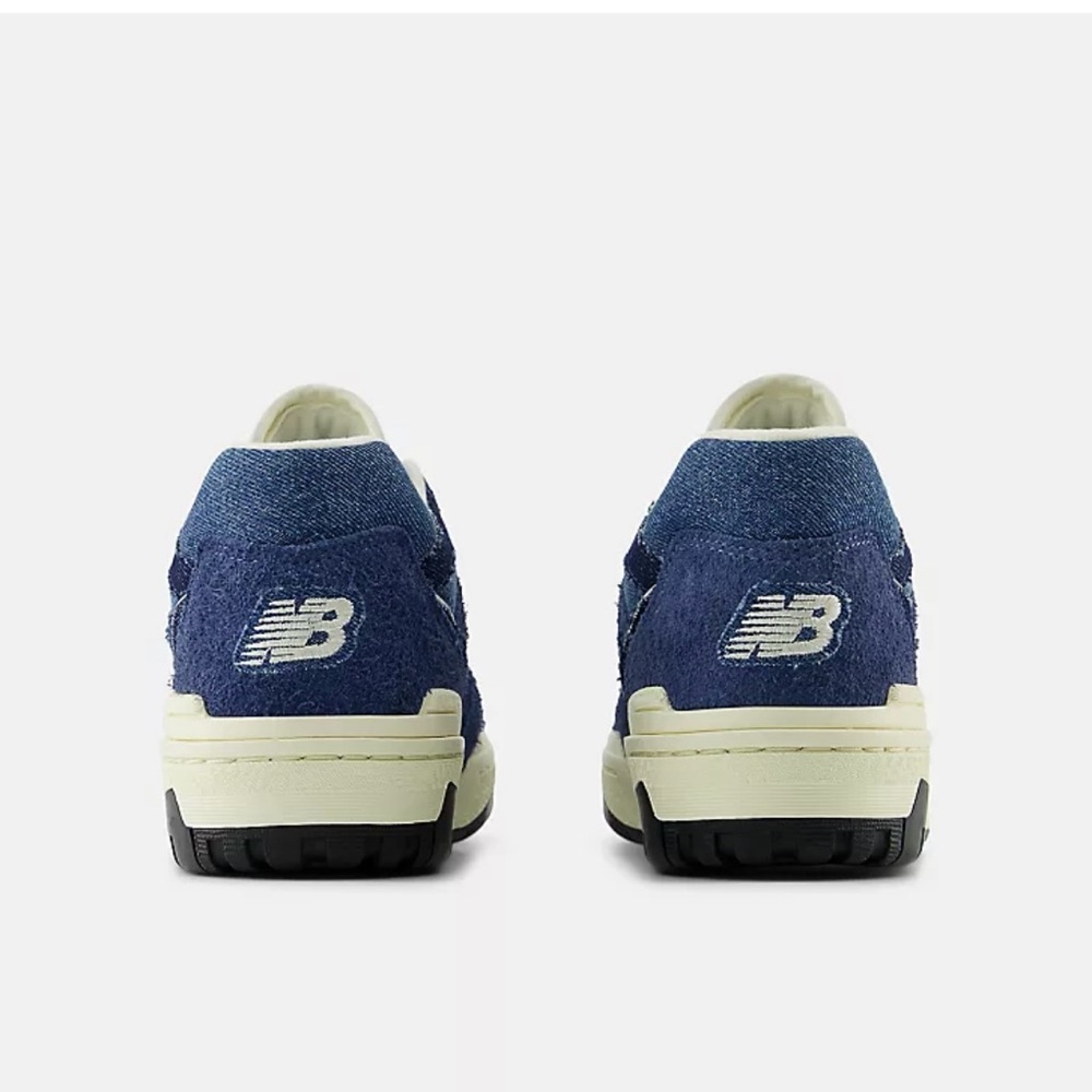 New Balance Women's 550 Denim Blue Casual Sneakers - Picture 3 of 10